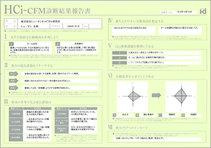 HCi-cfmの報告書画像