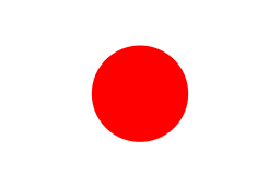 日本国旗グレーアイコン